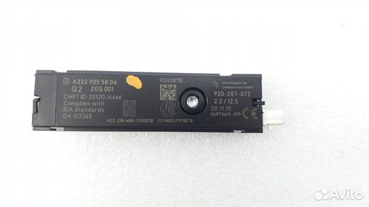 Антенна Mercedes-Benz Glc-Class X253 651.921 2015