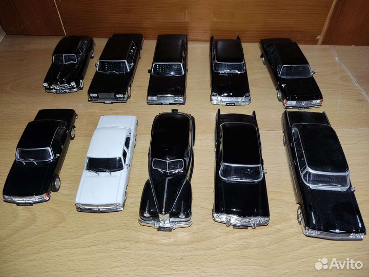 Модели автомобилей 1:43 СССР