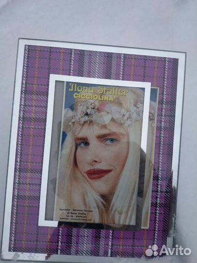 Фото с автографом Чиччолина