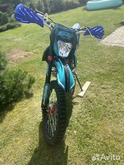 Мотоцикл кросс motoland CRF 250 (172FMM) синий