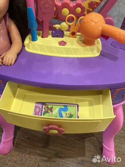 Детский туалетный столик с зеркалом музыкальный