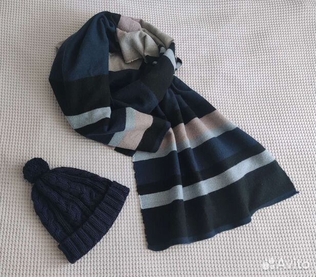 Hm шарф, шапка ostin