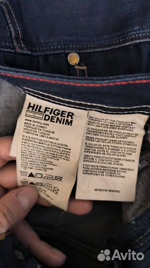 Tommy hilfiger джинсы клеш