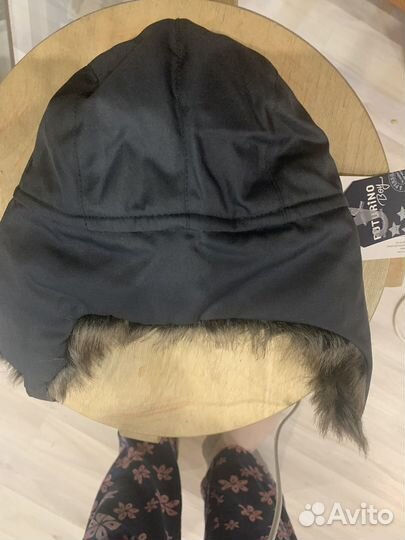 Шапка ушанка детская