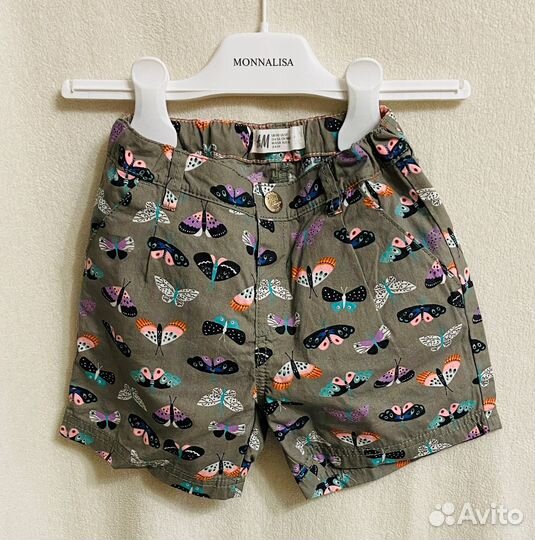 Топ и шорты р.110 H&M