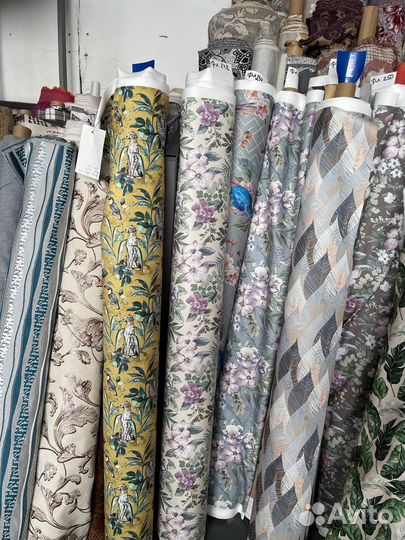 Мебельная ткань с принтом