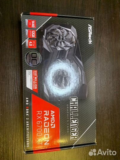 ASRock Radeon RX 6700 XT Challenger D 12 GB