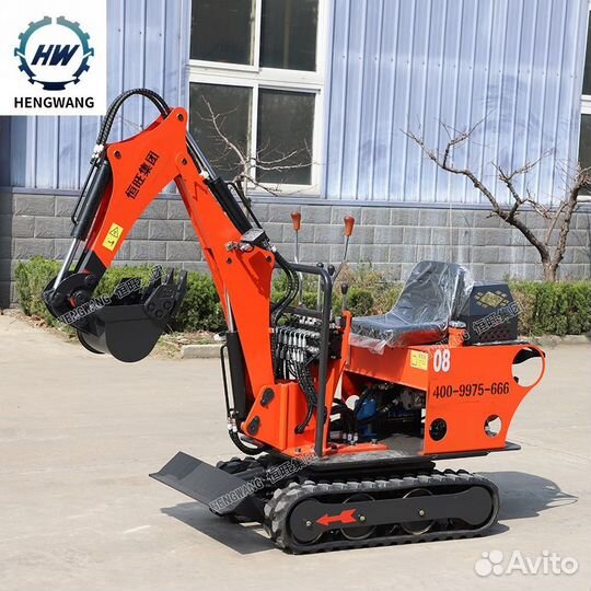 Мини-экскаватор HengWang HW-0.8, 2023