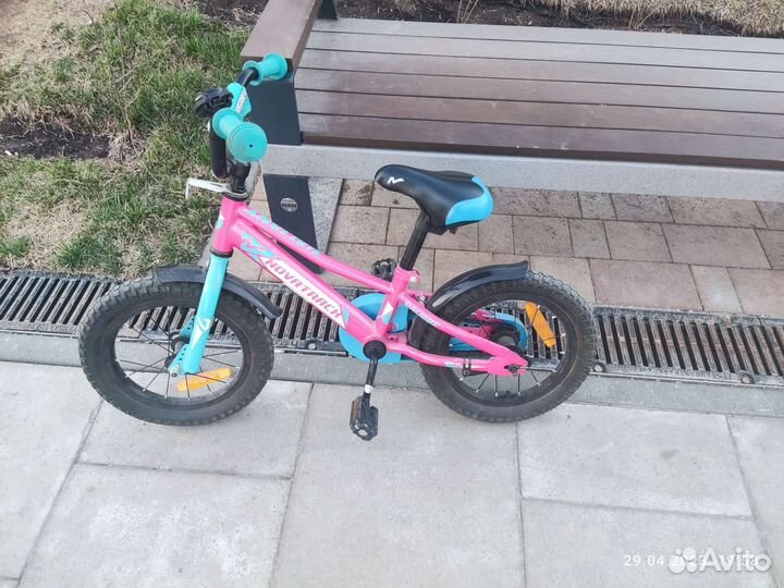 Детский велосипед 14 novatrack