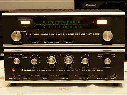 Kenwood KA-2500 KT-3500 ITT 9560 усилитель тюнер