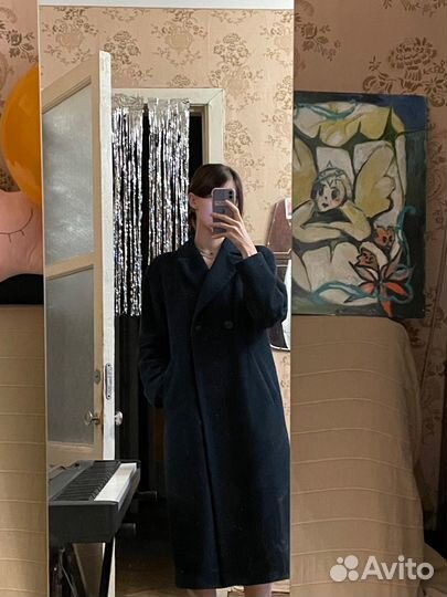 Шерстяное пальто pompa