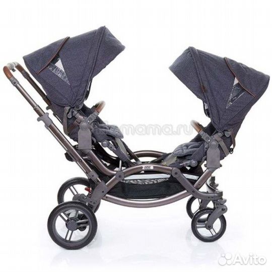 Коляска для двойни 2 в 1 FD-Design Zoom Diamond