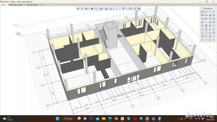 Выполнение чертежей в компасе, ренге и теор. мех