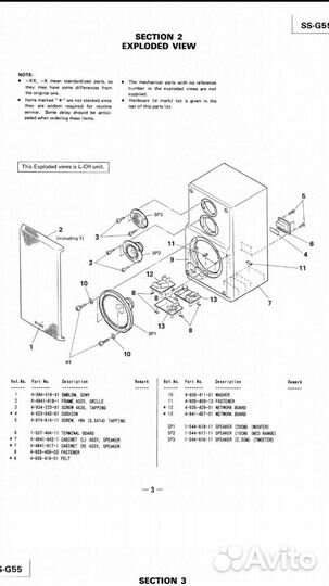 Колонки Sony ss g55 La Voce