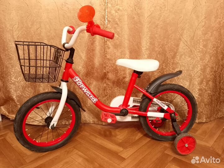 Детский велосипед 14 дюймов для девочки