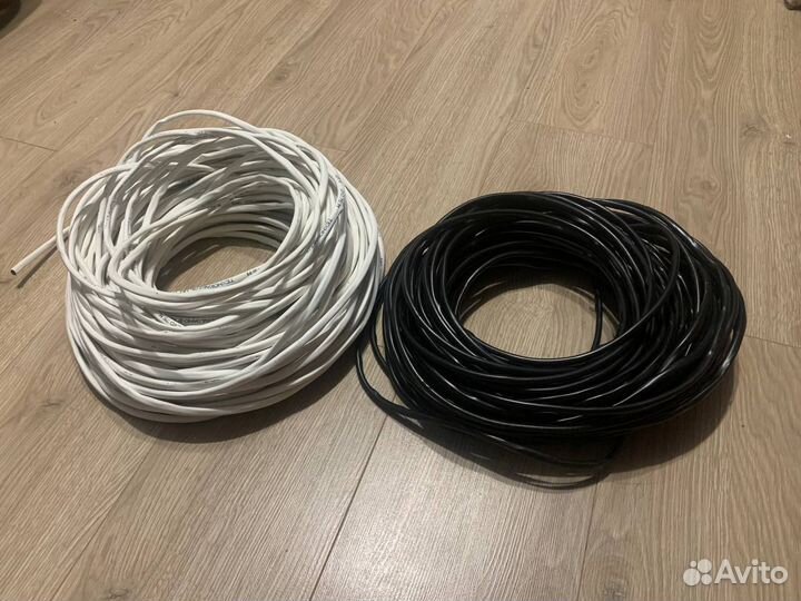 Кабель квк 2x0.75 для видеонаблюдения