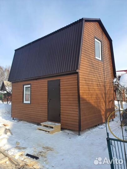 Дачный домик 4x6 м