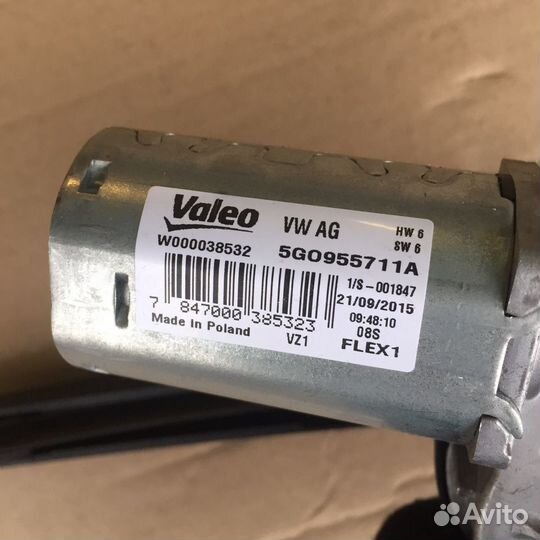 Механизм заднего дворника Golf R7