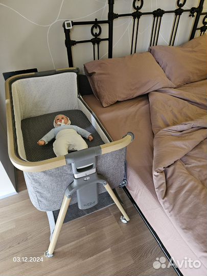 Колыбель кровать Tutti Bambini CoZee с колесами