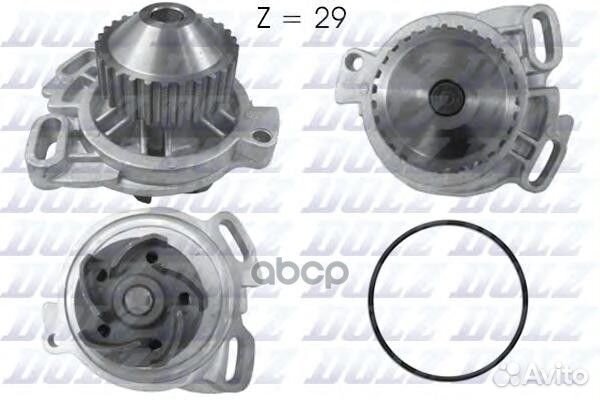 Насос водяной audi 100 86- 1.9-2.3 A158 Dolz