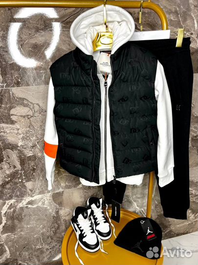 Крутейший костюм тройка H.E.R.M.E.S утепленный