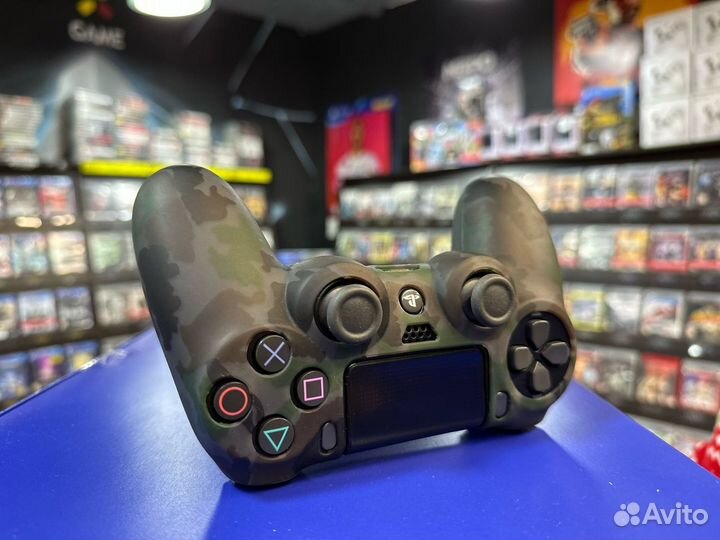 Силиконовый чехол для геймпада Dualshock 4 Зеленый