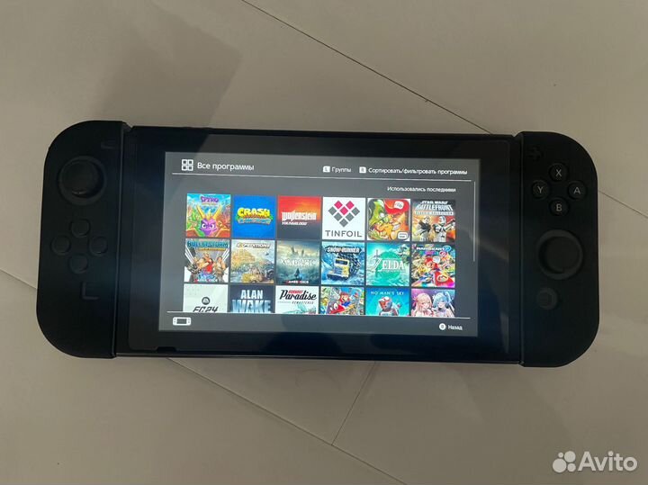 Nintendo switch rev 2,512 GB прошитая