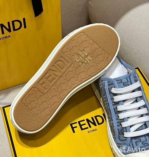 Кеды fendi match женской