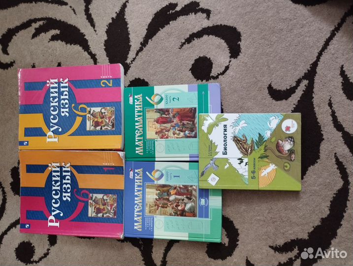 Учебники 6 класс
