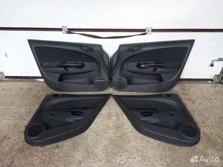 Карты дверей Opel corsa d