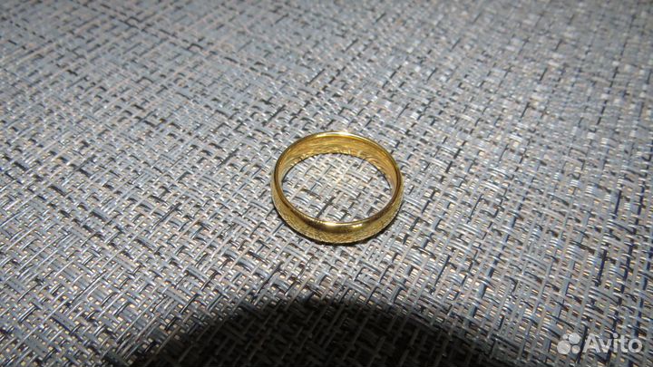 Кольцо обручальное (вольфрам)