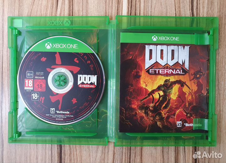 Xbox one Doom Eternal. Лицензия. Полн. на Рус. яз
