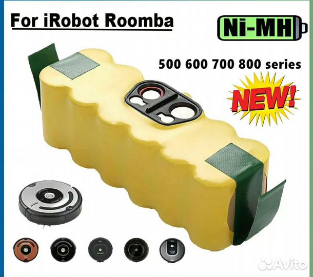Аккумулятор iRobot roomba