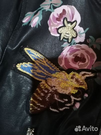 Куртка кожаная женская