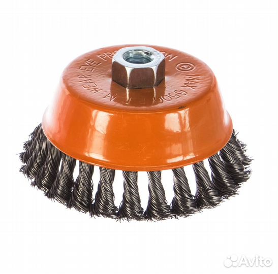 Щетка чашеобразная витая (125 мм; М14) edge by pat