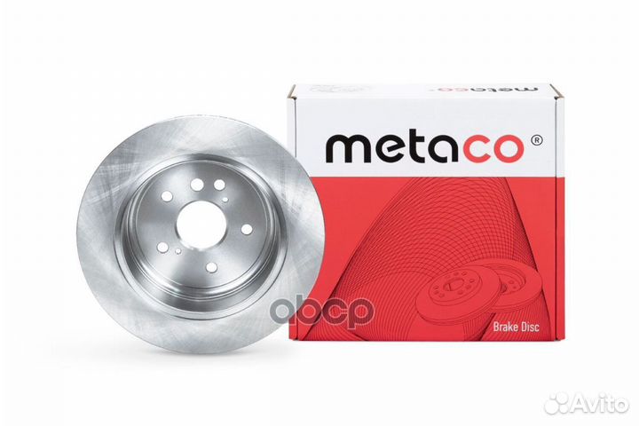 Диск тормозной задний '3060-063 metaco