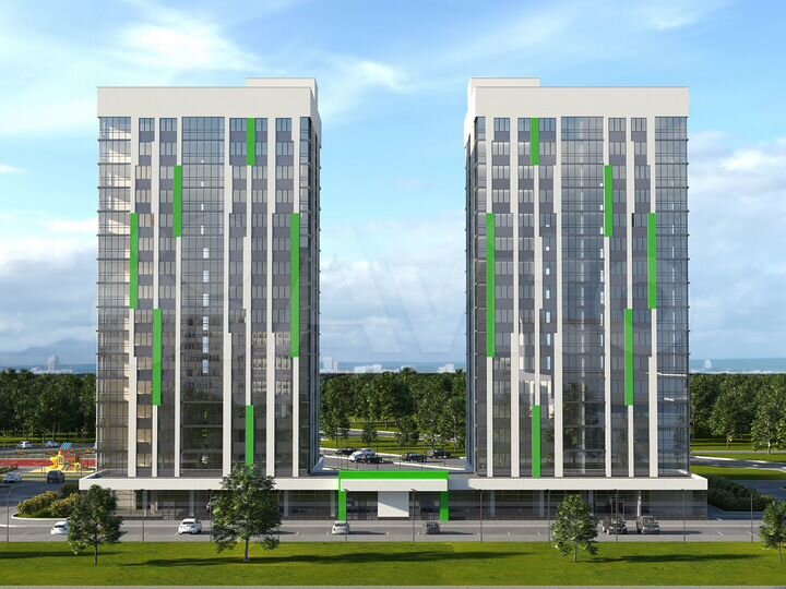 3-к. квартира, 79,4 м², 8/16 эт.