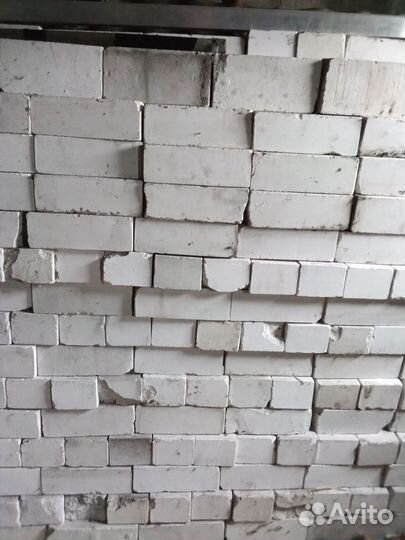 Кирпич белый силикатный бу