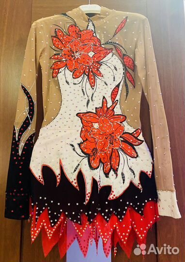 Платье для фигурного катания 140-146