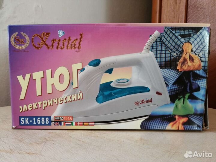 Утюг Kristal Новый