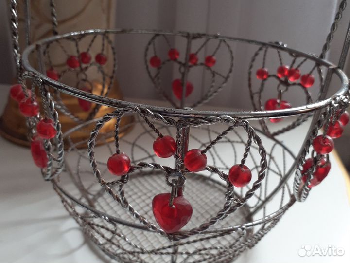 Корзинка металлическая