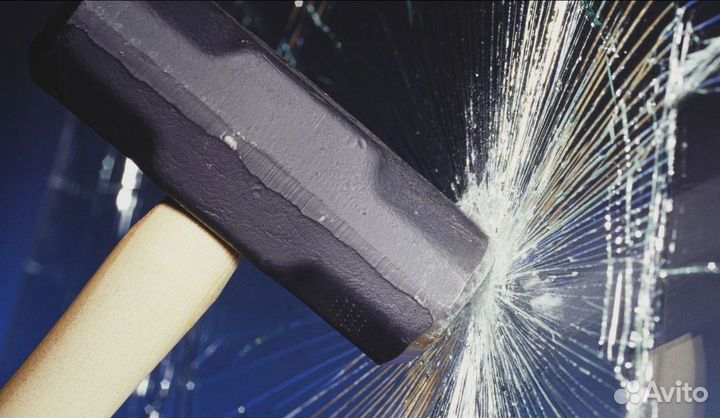 Бронирование тонирование стекол окон бронепленка С