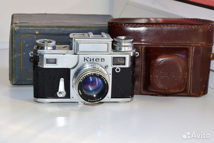 Киев-3 1953 дальномерный фотоаппарат СССР раний