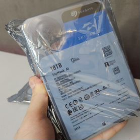 Жесткий диск Новый Seagate Skyhawk 18TB