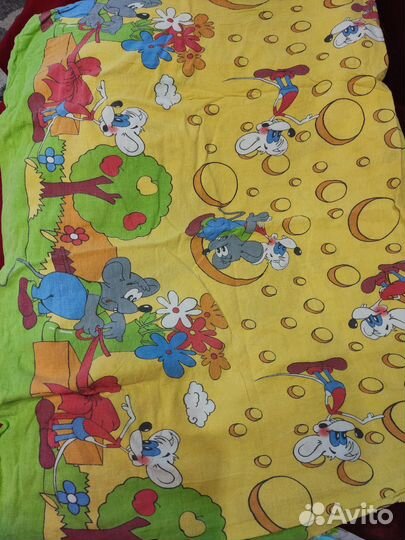 Постельное белье бу в детскую кроватку