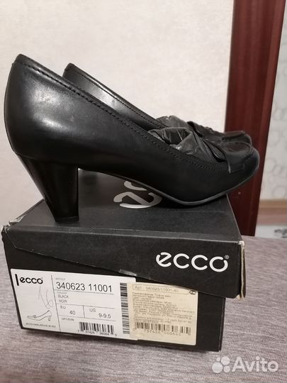 Туфли женские ecco 40 разм
