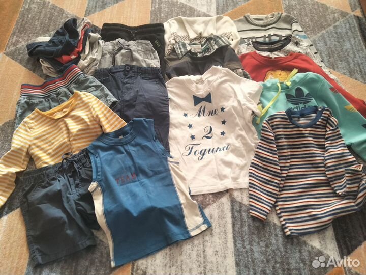 Вещи пакетом на мальчика 2 года