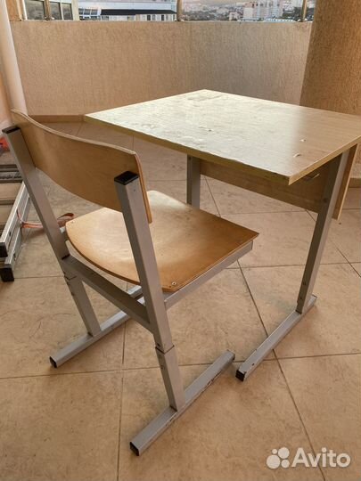 Стол парта стул растущие