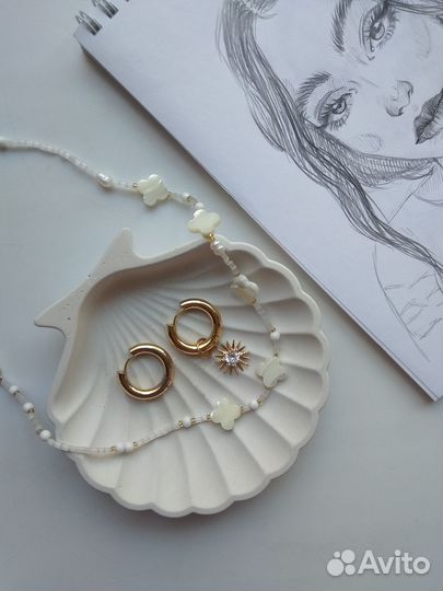 Серьги трансформеры с подвеской