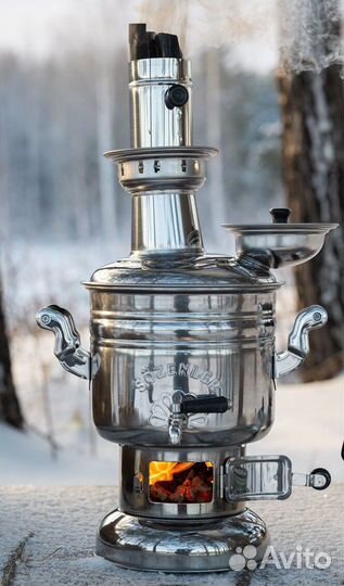 Самовар на дровах